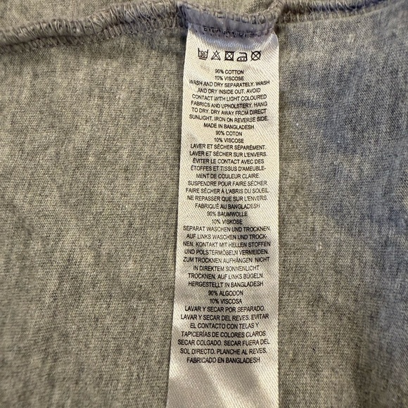 French Connection short sleeve men Gray T-Shirt/size M - Picture 7 of 8